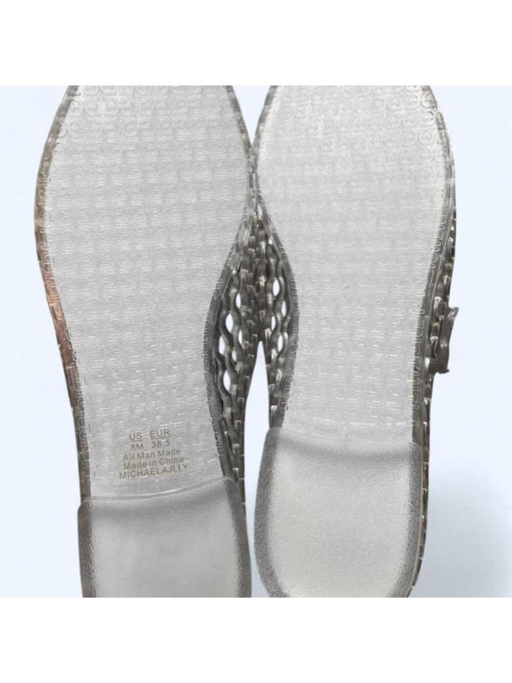 Sam Edelman Michaela Clear Jelly Shoes Size 8 Whimsy Kawaii Summer Kidcore - Picture 5 of 5